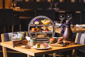 Japanese Afternoon Tea with a Glass of Champagne for Two at Ginza St James picture