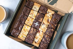 Brownie and Blondie Gift Set Delivery with Positive Bakes Image 3