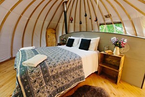 Two Night Glamping Experience for Two at Penhein Glamping Image 1