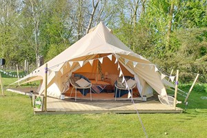 Two Night Stay for Two in a Bell Tent at Yapham Holds Farmhouse Image 1