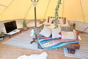 Two Night Stay for Two in a Bell Tent at Yapham Holds Farmhouse Image 3