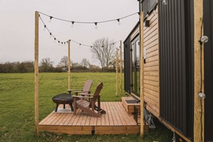 Field View Dog Friendly Two Night Weekday Cabin Stay for Two with Tiny Away picture