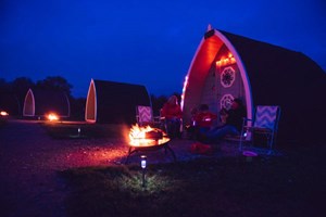 One Night Glamping at Stanley Villa Farm Camping Image 3