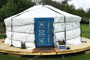 Two Night Summer Yurt Getaway in Devon for Two Image 5