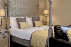 One Night Luxury Stay in a Four Poster Room for Two at Walworth Castle Hotel Image 2