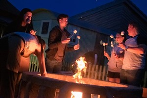 Two Night Shepherd's Hut Stay for Two at The Stonehenge Inn Image 5