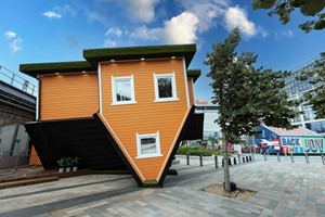 Click to view details and reviews for Entry For Two To Upside Down House Westfield White City.