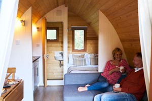 Two Night Mega Pod Glamping Break for Four at Whitemead Forest Park picture