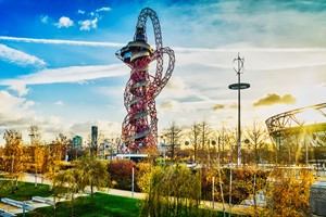 Buy The Slide at The ArcelorMittal Orbit with a Bottle of Prosecco for Two