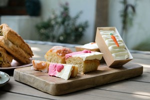 Vegetarian Afternoon Tea for Two at Home with Piglet's Pantry Image 3