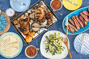 For Him: Summer BBQ Feast Box by Cookaway for up to Three People picture