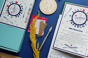 One Year Paper Cutting Kit for Beginners Image 1