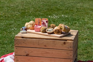 Vegetarian Afternoon Tea for One at Home with Piglet's Pantry picture