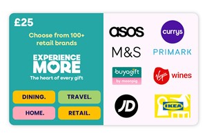 £25 Experience More Multi-Retailer Gift Card picture