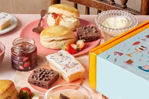 Birthday Afternoon Tea at Home by Cutter & Squidge picture