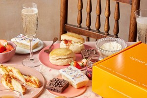 Afternoon Tea at Home with Prosecco by Cutter & Squidge picture