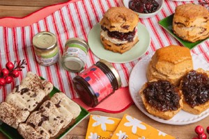 Christmas Winter Afternoon Tea at Home by Cutter & Squidge picture