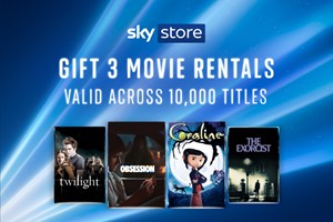 Three Movie Rentals from Sky Store picture