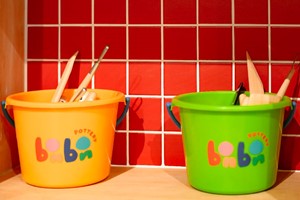 Pottery Hand Building Taster Class for Two at Bonbon Pottery Royal Wharf Studio picture