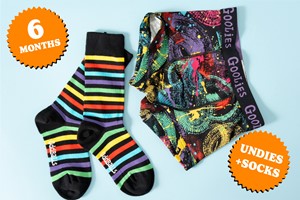 Boy's Boxers Six Month Subscription with OddBalls Apparel picture