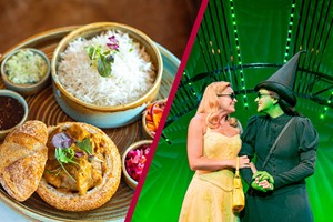 Silver Theatre Tickets To Wicked The Musical And A Two Course Pre Theatre Meal At B Bar For Two
