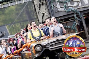 Alton Towers Resort Entry Tickets for Two Image 1