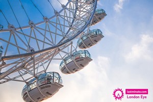 London Eye Tickets with Dinner and Fizz at Marco Pierre White's New York Italian for Two Image 2