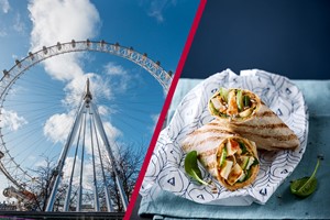 London Eye Tickets With Lunch At Patisserie Valerie For Two