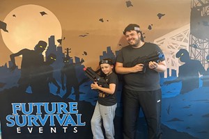 One Hour Future Survival Laser Tag Experience for Two Image 5