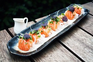 London Eye Tickets with Unlimited Asian Tapas and Sushi plus Bottomless Drinks at Inamo for Two Image 2