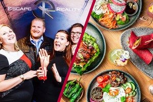 Machina Escape Room Experience for Two in Leeds with One Course Meal with Prosecco at Banyan Image 1