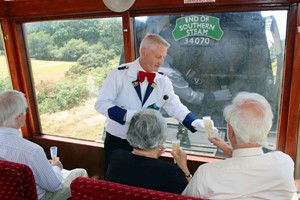 Click to view details and reviews for Prosecco Cream Tea And Steam Train Experience For Two At Swanage Railway.