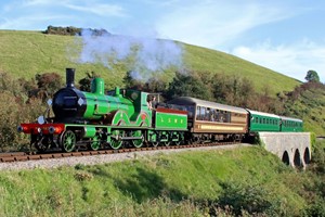 Steam Train Entry For Four At Swanage Railway