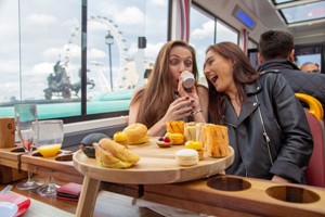 Afternoon Tea Bus with Panoramic Tour of London for Two Adults - Lower Deck Image 5