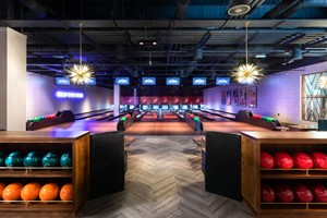 Bowling, a Drink and One Hour of Bottomless Pizza for Two at All Star Lanes Image 2