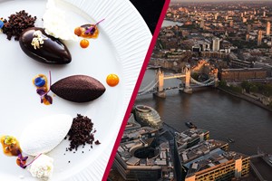 The View from The Shard and Three Course Brunch for Two at Aqua Shard Image 1