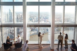 The View from The Shard and Three Course Brunch for Two at Aqua Shard Image 5