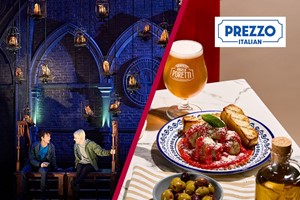 Two Course Meal at Prezzo and Harry Potter and the Cursed Child Theatre Tickets for Two Image 1