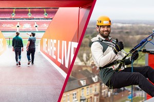 The Anfield Abseil with Liverpool FC Anfield Stadium Tour and Museum Entry for One Adult Image 1