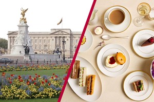 Buckingham Palace State Rooms and Traditional Afternoon Tea for Two at The Georgian at Harrods Image 1