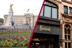Buckingham Palace State Rooms and Cream Tea with Champagne for Two at The Georgian at Harrods Image 1