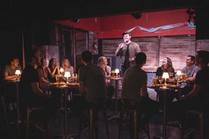 Comedy Night, Unlimited Pizza and Drink for Two picture