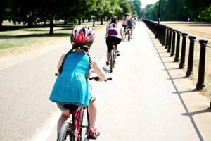 Day Pass Bike Rental for One Adult and One Child with Unlimited Biking picture