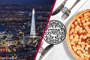 The View from The Shard and Three Course Meal at PizzaExpress for Two picture