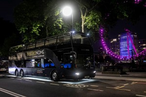 Four Course Lunch for Two Adults and One Child Aboard a Bustronome Gourmet Bus Tour in London picture