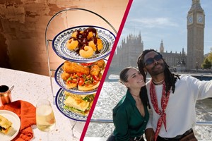 River Thames Sightseeing Cruise and Prosecco Afternoon Tea with Prezzo Italian for Two picture
