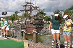 Mini Golf for Two Adults and up to Two Children at Adventure Golf Island picture