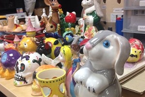 Pottery Painting for Two Adults and Two Children at Razzle Dazzle Pots picture