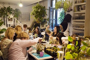 Terrarium Workshop - Slim Cork Jar at Botanical Boys Image 5