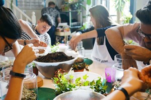 Terrarium Masterclass at Botanical Boys Image 4